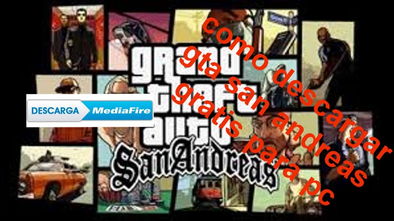 como descargar gta san andreas gratis para pc - YouTube