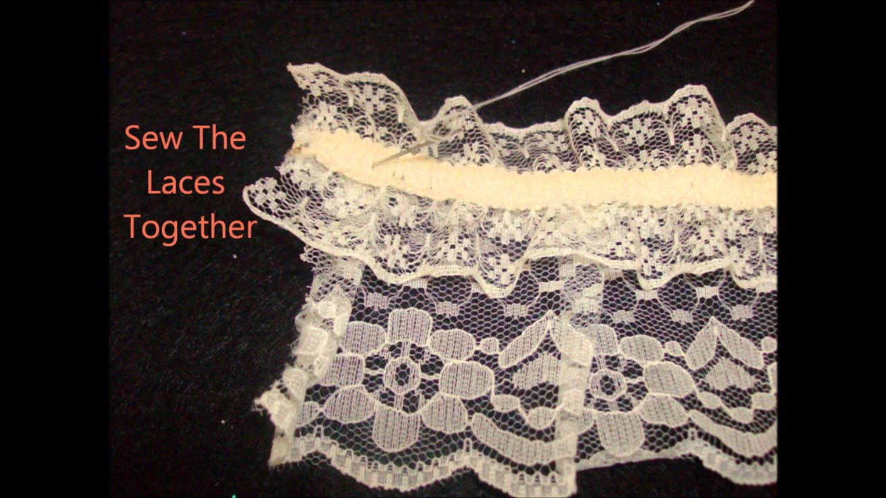 DIY: Lolita Wrist Cuffs and Lace Collar