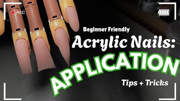 EP. 2 | ACRYLIC NAILS : Application Tutorial [Beginner Friendly]💕
