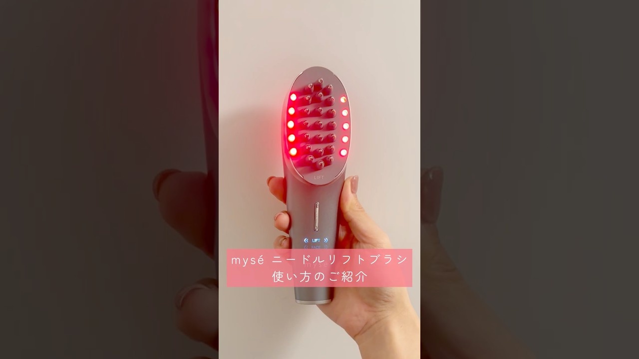 mysé ミーゼ ニードルリフトブラシ 新形状！“ニードル”ブラシ搭載「ニードルリフトブラシ」｜カンタン