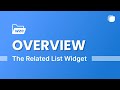 Workdrive for Zoho CRM: Overview of the related list widget | Easypluginz