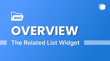 Workdrive for Zoho CRM: Overview of the related list widget | Easypluginz