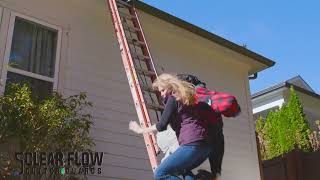 Don't fall off a ladder!