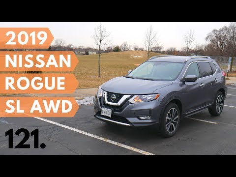 2019-nissan-rogue-sl-awd-with-propilot-assist-//-review-and-test-drive-//-100-rental-cars