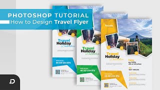 How to design travel flyer in Photoshop CC 2020