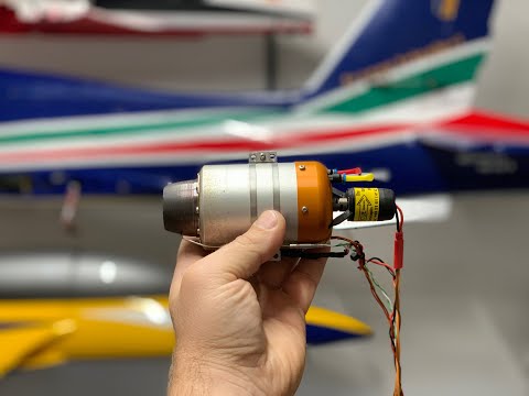 Kolibri T32  Jet engine Турбореактивный двигатель после ремонта!