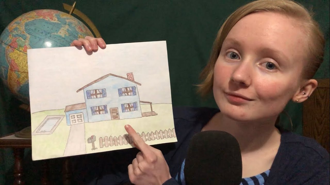 ASMR Lección de Inglés #6 | Las Partes De La Casa