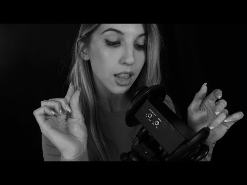 ASMR| Clicky, Sticky Whispers (Dark & Cozy) ~