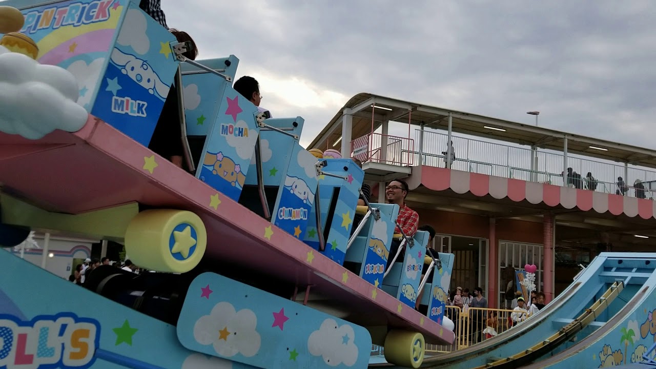 大分ハーモニーランド　さっちゃん、スピントリックに乗る⁉️