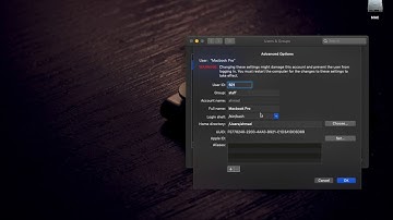 How to Change User Name on Mac OS Mojave