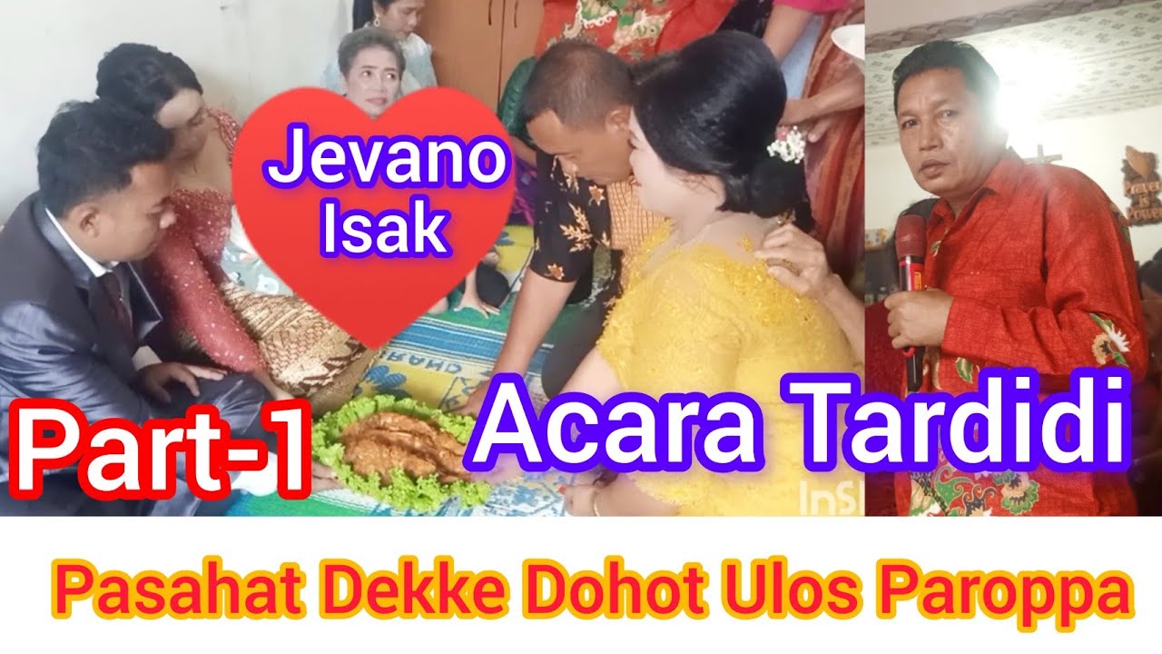 #tips HULAHULA PASAHAT DEKKE DOHOT ULOS DI ACARA TARDIDI ADAT BATAK (Part-1)
