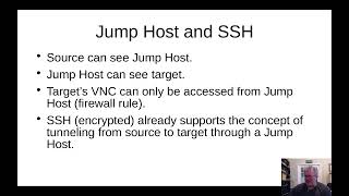 Creating remote VNC via an SSH tunnel
