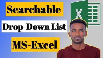 🎯 **How to Create a Searchable Drop-Down List in Excel | Step-by-Step Tutorial** በ አማርኛ