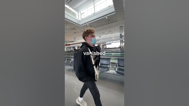Racing strangers in the airport