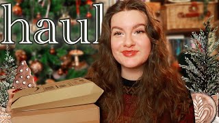 unboxing the books I bought for christmas!  book haul christmas 2023