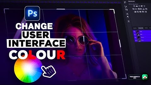 How to Change adobe Photoshop UI colour.