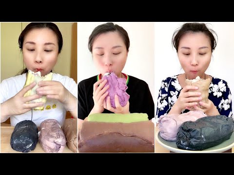 ASMR - #10 ||  *xiaoqac777* CREPE ROLL CAKE EATING