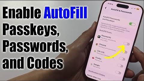 Hoe u automatisch toegangscodes, wachtwoorden en codes inschakelt op de iPhone 17/17 Pro Max/Air