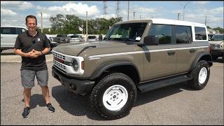 The 2026 Ford Bronco V6 Heritage Edition is BETTER than a Toyota 4Runner