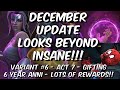 December Patch looks BEYOND INSANE - Full Release Notes Breakdown - Marvel Contest of Champions