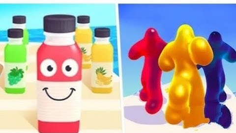 ✅Blob Runner 🆚 Juice Run - Gameplay iOS, Android Video Pro Walkthrough Mobile Game All Levels