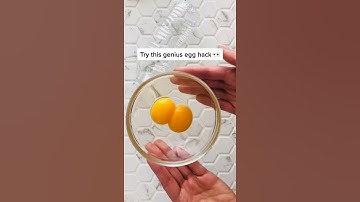How to Easily Separate Eggs #Shorts