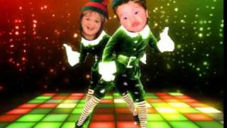 Disco Dancing Elf Family