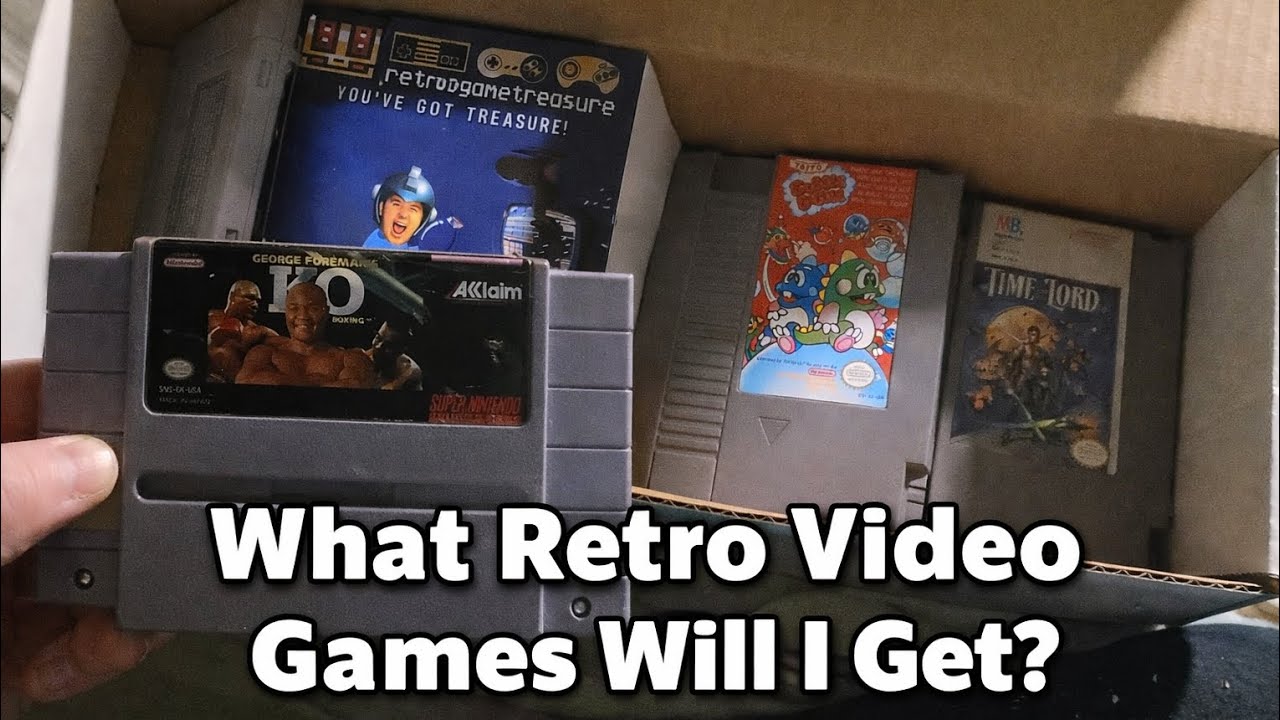 Nintendo Mystery Retro Box! What Games Did I Get?!  