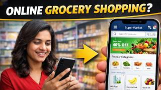 Super Market Mobile App Demo | Grocery Delivery App UI/UX Walkthrough | Complete Shopping Experience screenshot 2
