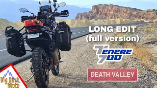 Death Valley Adventure  Solo  Yamaha Tenere 700 (LONG EDIT)