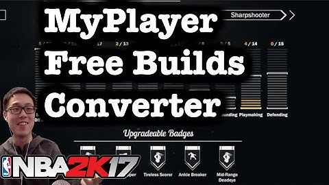 NBA 2K17 MyCareer Player Attributes Converter. 2K17 Free Player Upgrades Testor.