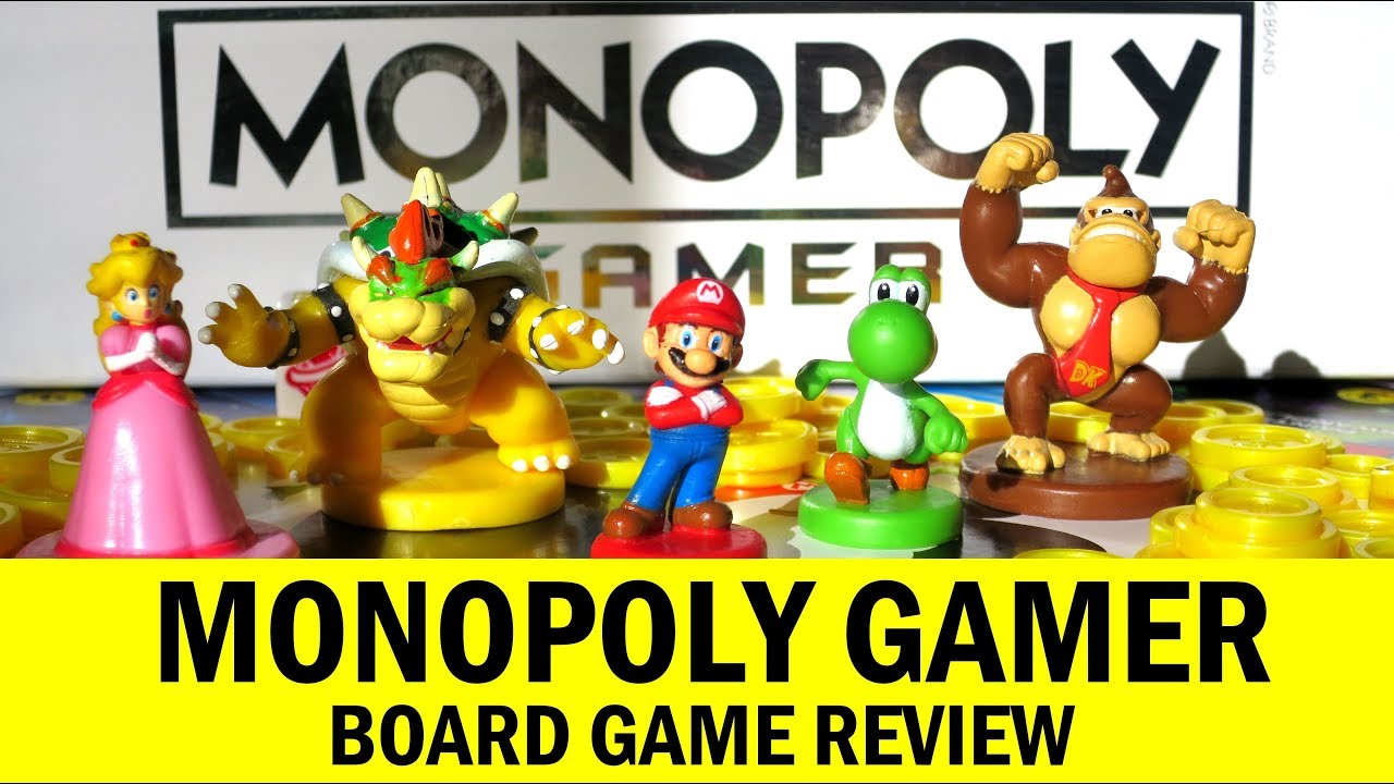Monopoly Gamer Board Game: How To Play, Review & Runthrough - Mario Kart! 