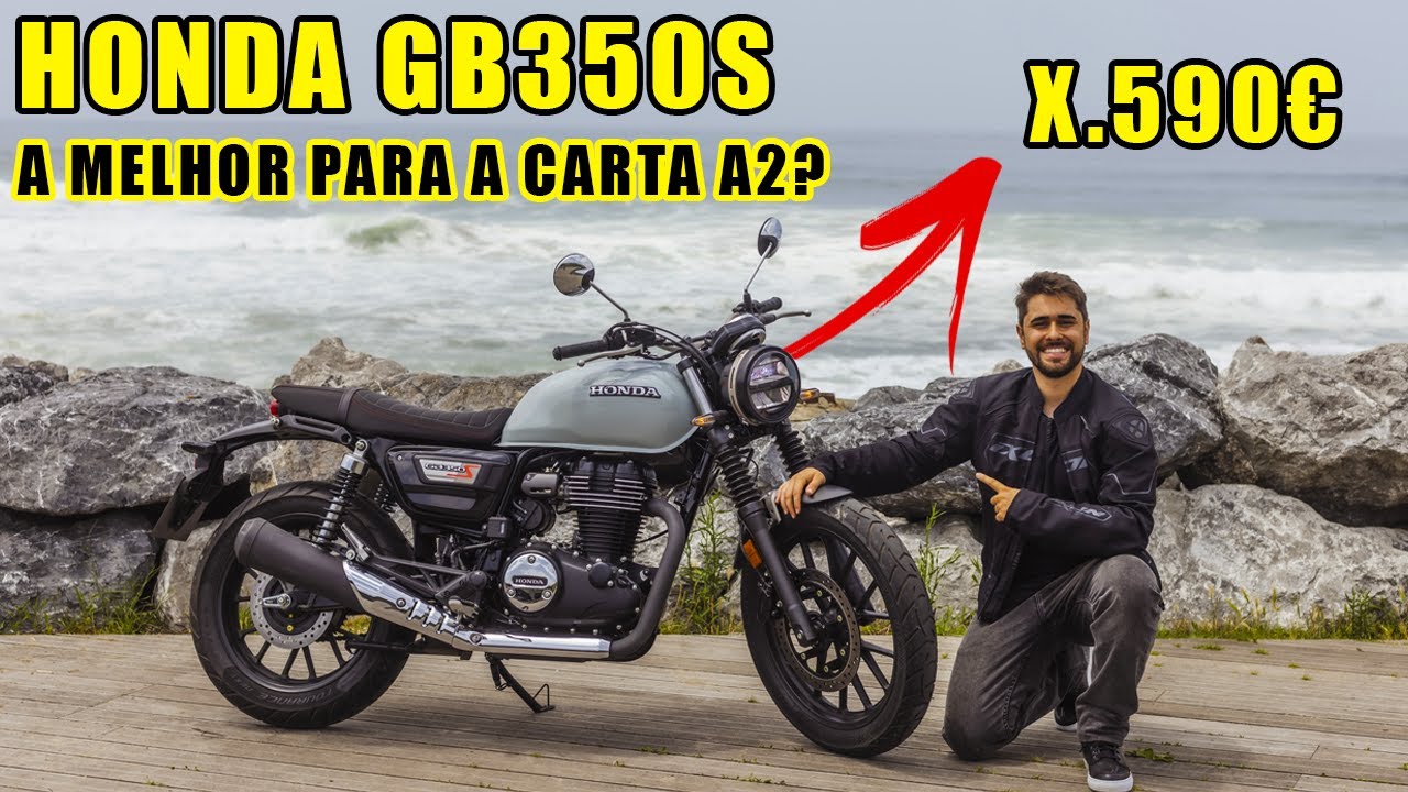 NÃO VAIS ACREDITAR NO PREÇO DESTA MOTA!!! *REVIEW HONDA GB 350S*