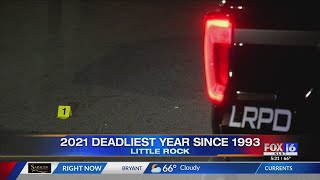 Little Rock sees 61st homicide of 2021, 2nd highest rate ever