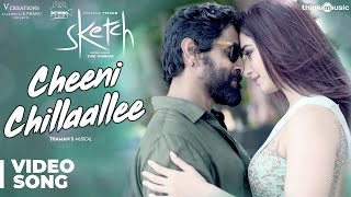 Sketch | Cheeni Chillaallee Video Song | Chiyaan Vikram, Tamannaah | Vijay Chandar | Thaman S chords