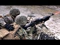 U.S. Marines Fire M240G Machine Gun