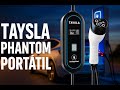 TAYSLA PHANTOM PORTÁTIL É O MELHOR Carregador TIPO2 PARA CARRO ELÉTRICO