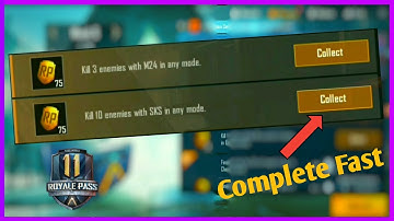 Kill 3 enemy m24 and sks 10 enemy any mode