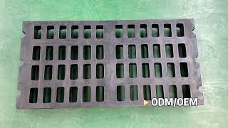 Rubber modular vibrating screen panel