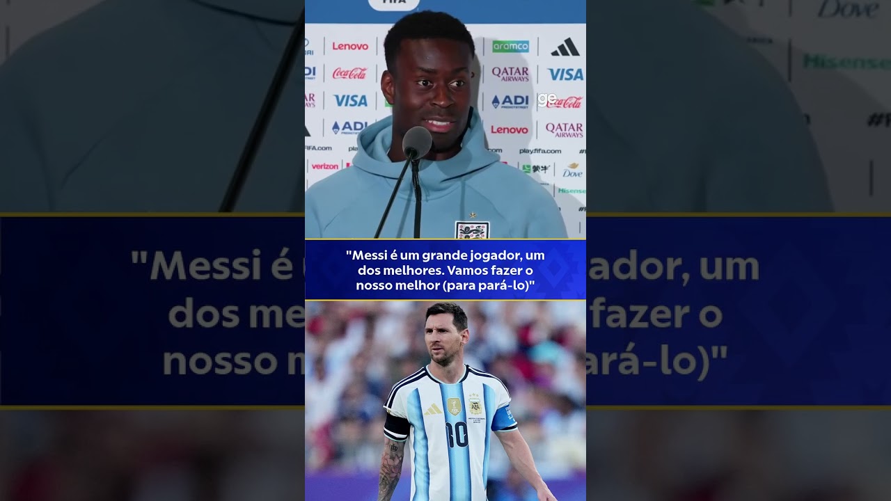 "VAMOS FAZER DE TUDO PARA PARAR MESSI" | #shorts | Copa do Mundo 2026 | ge.globo