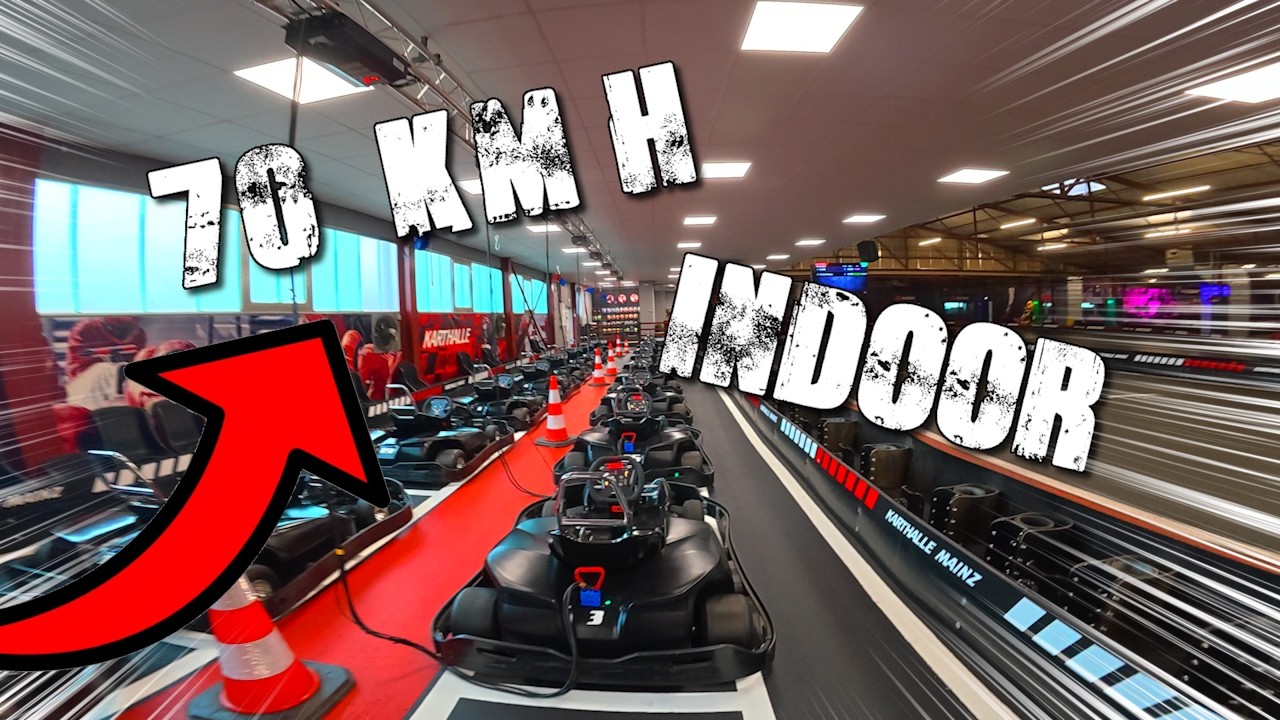 🏎️💨 Diese Elektro-Karts überraschen! 😮 70 km/h auf kurzer Strecke! – Karthalle Mainz