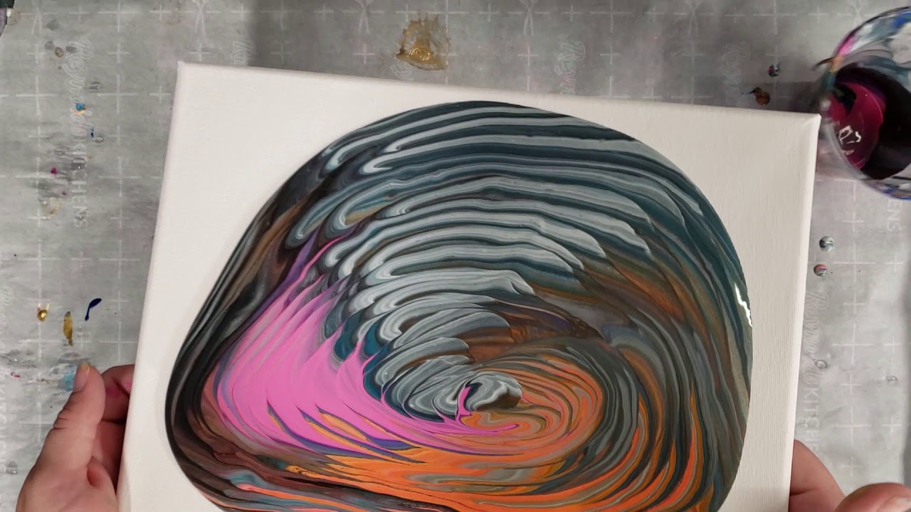 Leftover Paint Acrylic Pour YouTube