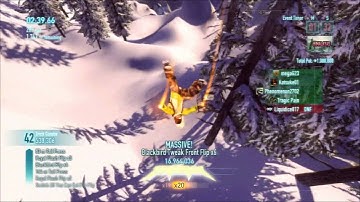 SSX- "3-2-1" Trick Global Event on Serenity