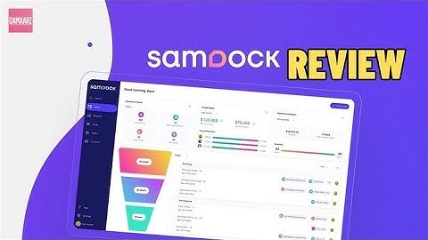 Samdock review, Demo + Tutorial I A practical and easy-to-understand CRM system