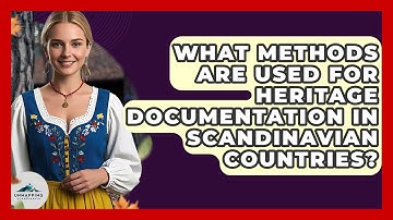 What Methods Are Used for Heritage Documentation in Scandinavian Countries? - Unmapping Scandinavia