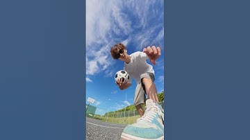 Football Freestyle in 8K 360° ⚽🔥 Osmo 360 Creative Shot Idea