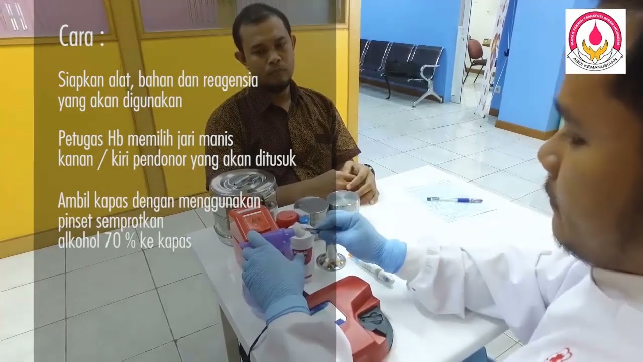 KEGIATAN SELEKSI DAN PENGAMBILAN DARAH DONOR PART 1