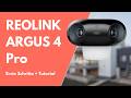 Reolink Argus 4 Pro Überwachungskamera mit 180° Sichtbereich | Tutorial für Einsteiger