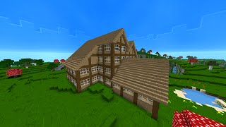 [1.12] Minecraft Wooden Mansion Tutorial (Exterior)