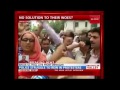 Contract Staff Staging Protest Against J&K Govt In Srinagar